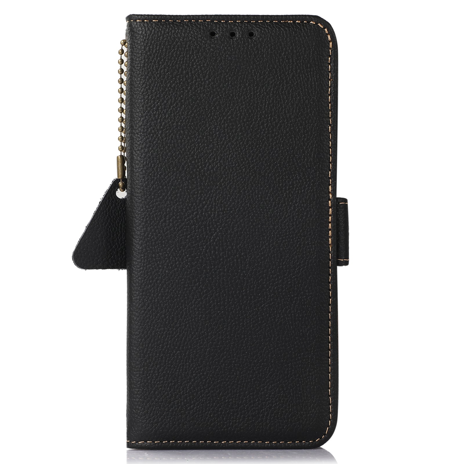 TJ For Xiaomi Redmi A3 / Poco C61 4G Case RFID Blocking Genuine Cow Leather Phone Stand Cover TJ For Xiaomi Redmi A3 / Poco C61 4G Case RFID Blocking Genuine Cow Leather Phone Stand Cover